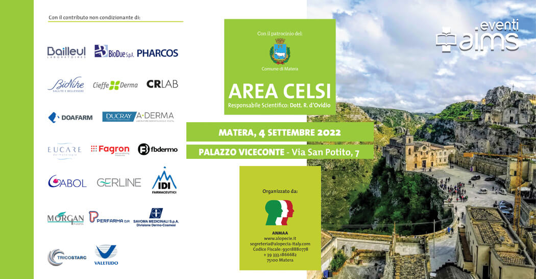Area Celsi, Matera 4 settembre 2022
